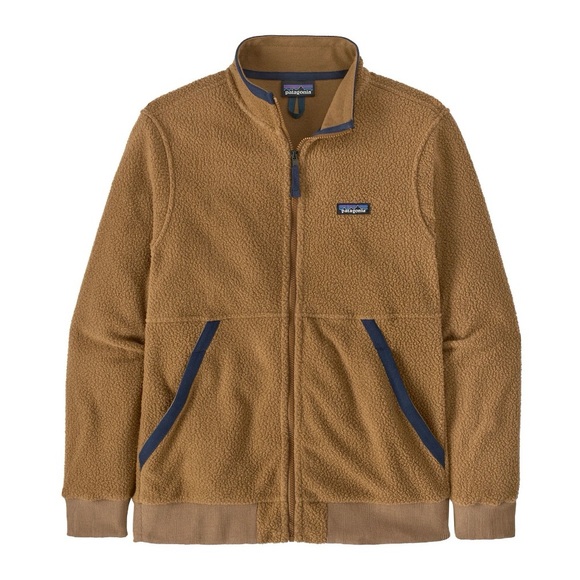 Patagonia Mens Searling Fleece Jacket XL Full Zip Brown Plush Athleisure Outdoor - Picture 2 of 12